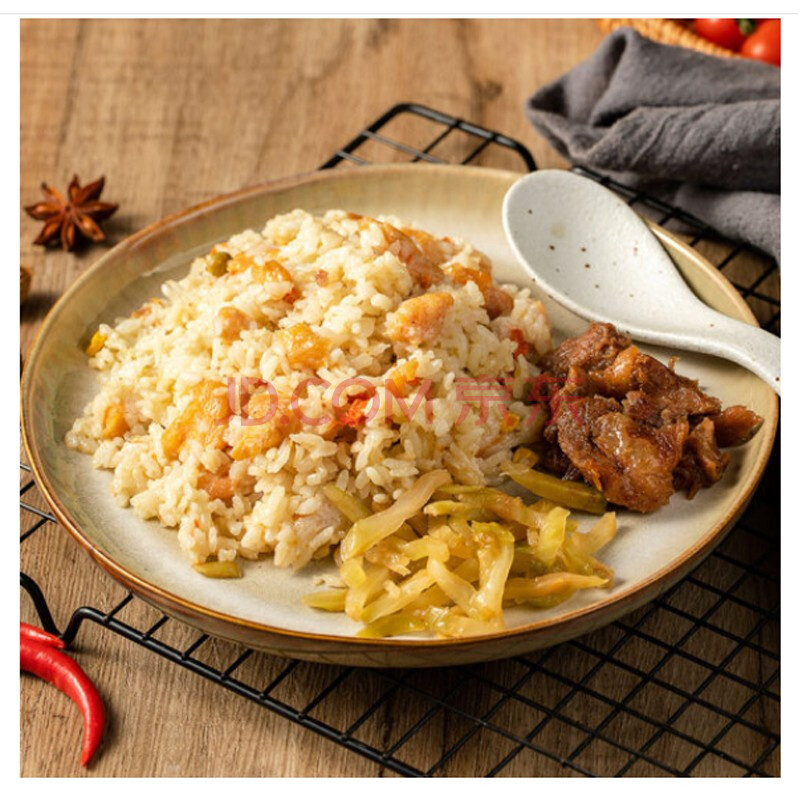 北戴河 新民品自热1号 鸡丁炒饭套餐 360克*12袋