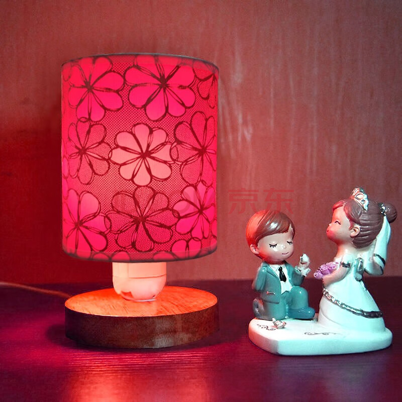 东弧led情趣小夜灯插电浪漫夫妻卧室床头插座台灯情侣酒店情调氛围灯