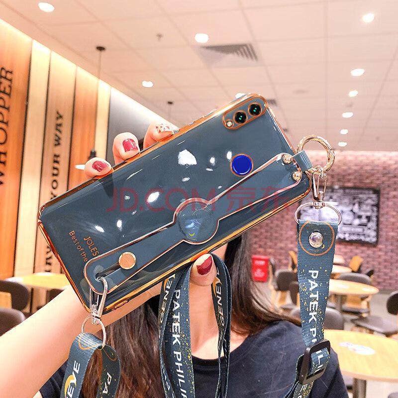 加吾适用于华为荣耀8x手机壳honor 8x镜头全包摄像头保护套电镀防摔软