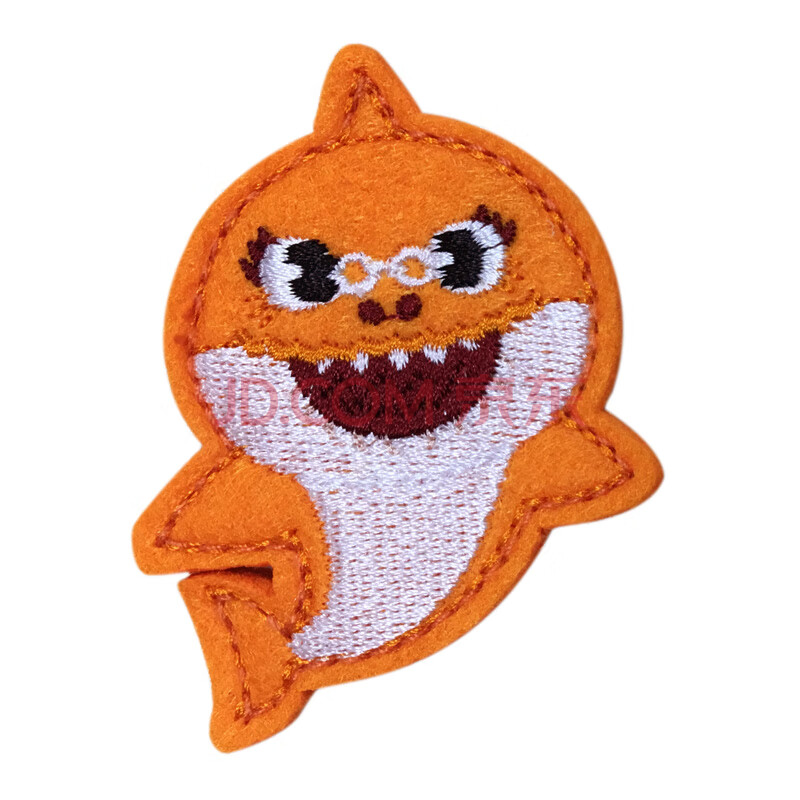 宝宝玩具蒙特梭利儿童早教myfirstbook布书可啃咬 鲨鱼奶奶配件6*3cm