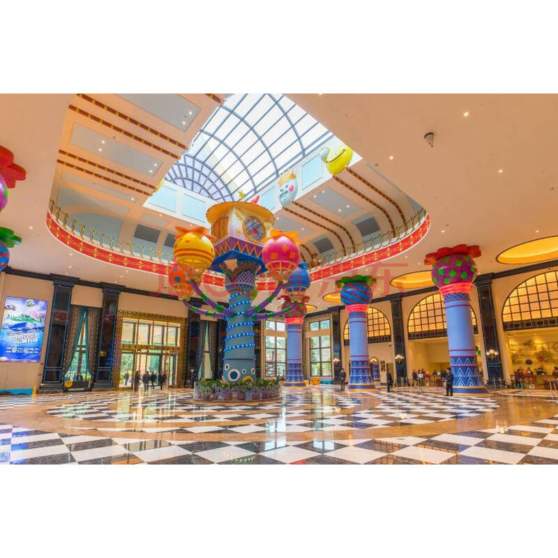 广州长隆熊猫酒店帅帅房 1晚 早餐2份   双人野生动物园2日游门票 1份