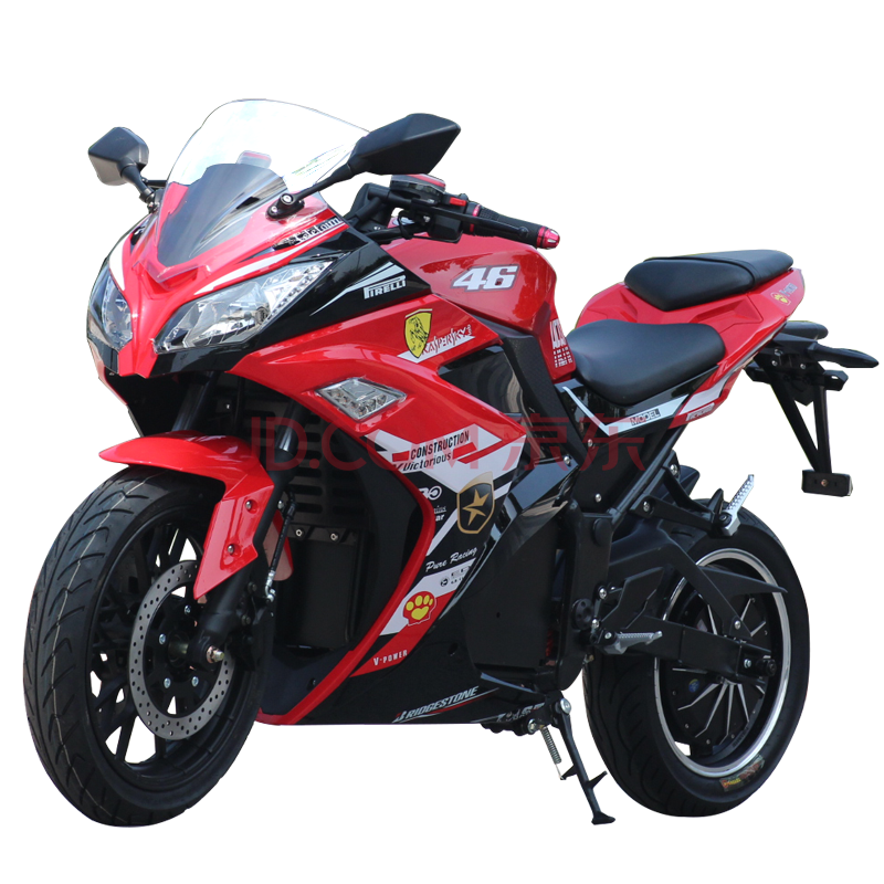 电动摩托车跑车小忍者地平线s款摩托车电动车大跑车公路赛电摩电动