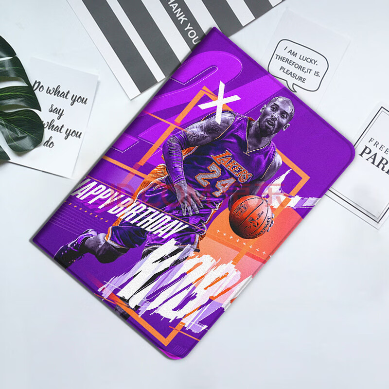 9欧美2020潮9.7苹果mini5 z2956紫色科比加钢化膜 ipad mini5(7.