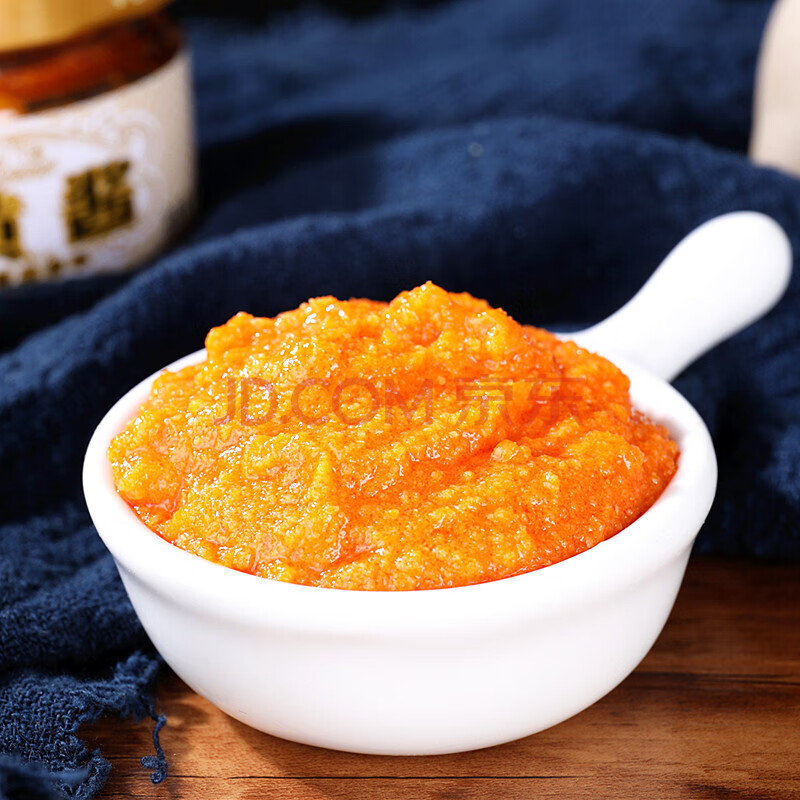 蟹黄酱膏海鲜酱2瓶装110克2即食蟹酱