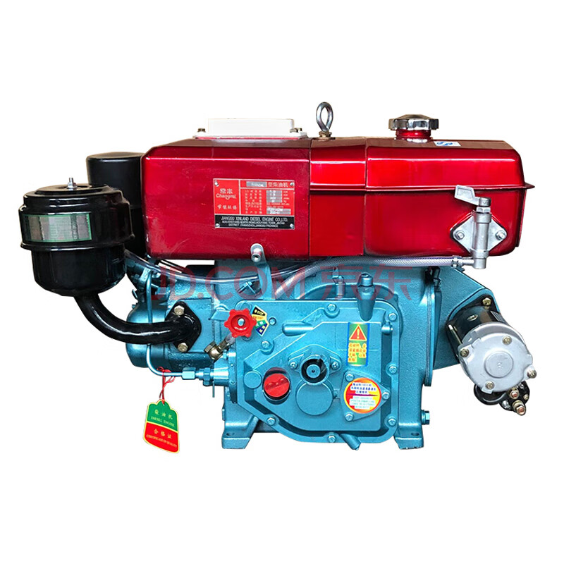 koop 中国常州柴油机 单缸 小型r175 r180 6 8马力卧式水泵打气泵