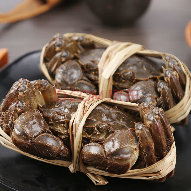 大闸蟹鲜活现货特大活体螃蟹超大12只公母蟹3两镇清水河蟹 2.8-3.