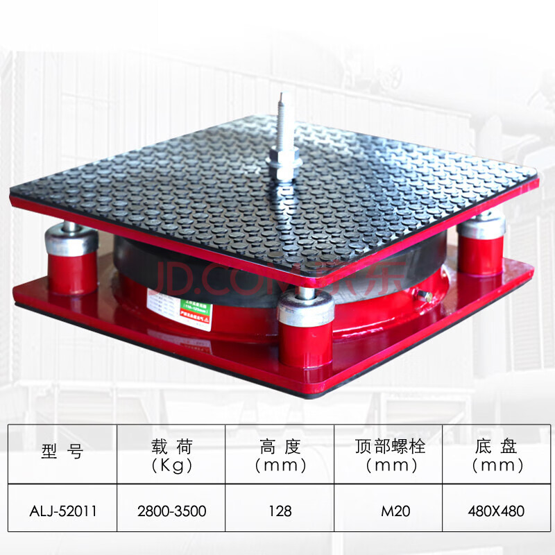 hsd衝床減震器空調水泵阻尼彈簧減震器繡花機裁斷機減震墊 alj-52011