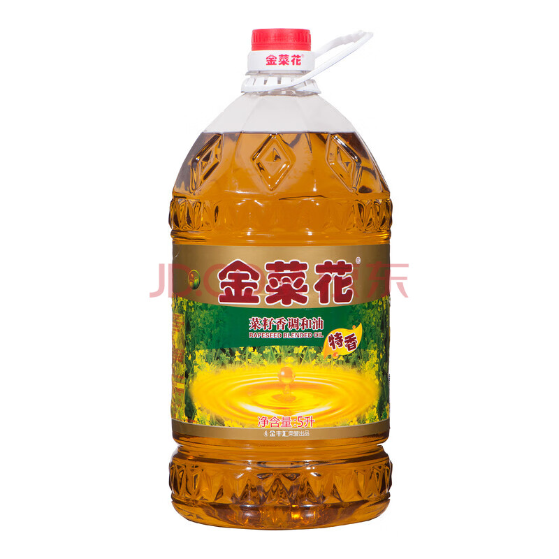 金菜花 特香菜籽香调和油 5l