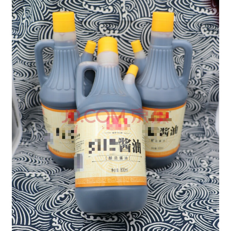 青岛酱油酿造米醋万通米醋调味山东青岛 800毫升x3桶