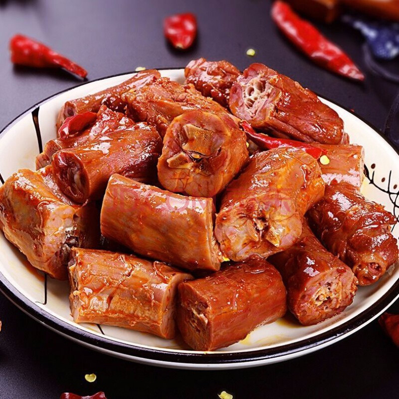 哒啵【超值30包】麻辣鸭脖子特产零食10包卤味休闲小吃香辣批发 麻辣