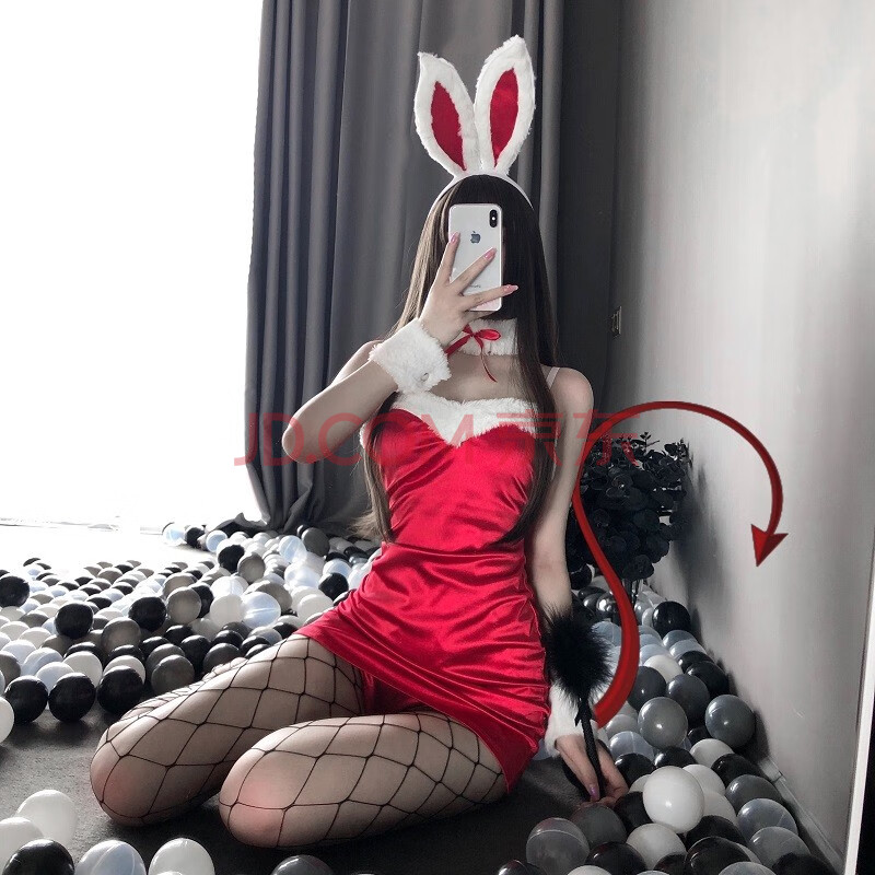 瑰若 情趣内衣 角色扮演兔女郎 性感挑逗猫兔女郎情趣