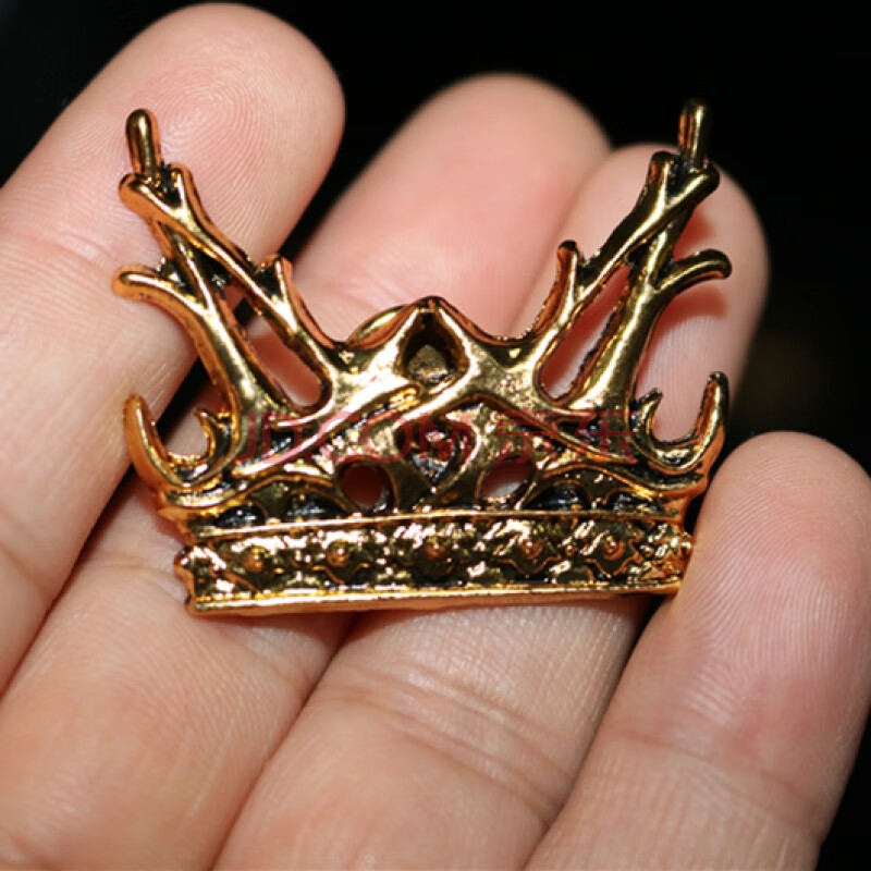 之歌权利权力的游戏影视电影周边饰品戒指项链胸针徽章 宝冠雄鹿胸针