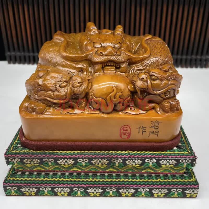 雕龙印章1件-海关/政府-京东拍卖