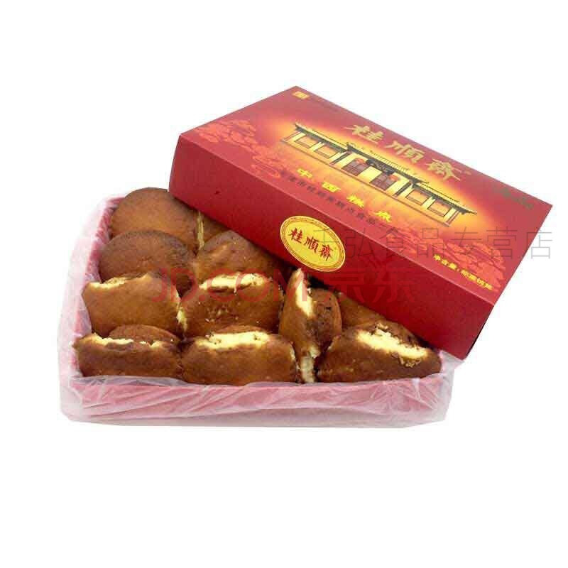老式槽子糕 带盒 天津传统 年货礼包 早餐蛋糕 槽子糕1200g*1礼盒装