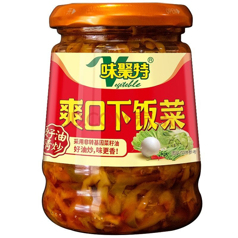饭菜榨菜开胃菜罐装爽口酸豆角黄花什锦农家四川泡菜瓶装 爽口下饭菜