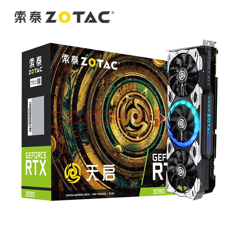 索泰geforce rtx3090x-gaming oc顯卡/n卡/臺式機/電腦顯卡3090顯卡