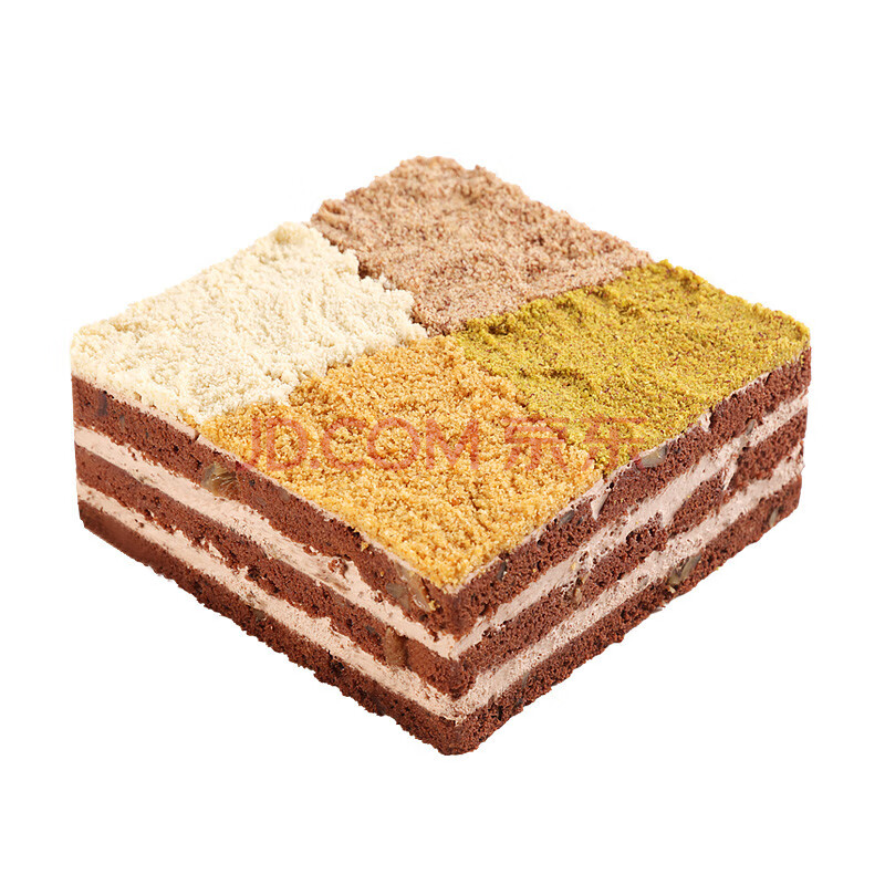 mes每实 布朗尼 5磅 乳脂奶油 巧克力坚果可可奶油 生日蛋糕 同城配送