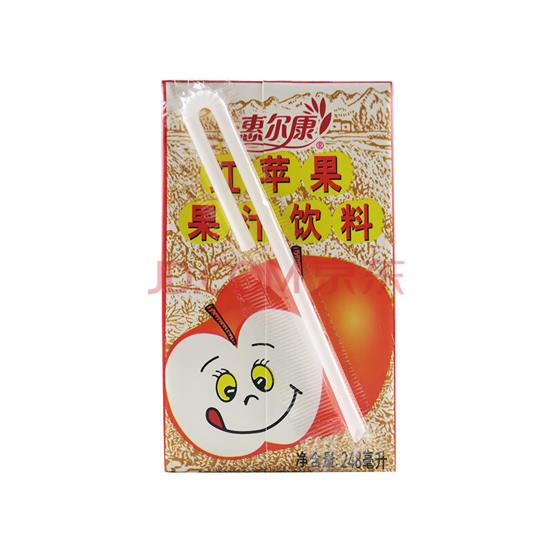 80后怀旧饮品 红苹果果汁饮料饮品新日期整箱24盒 红苹果