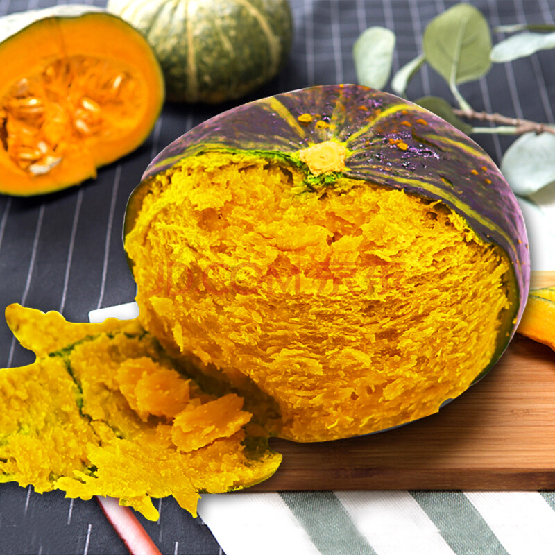 【绿行者】新鲜贝贝南瓜板栗味日本正宗小南瓜品种5斤宝宝辅食