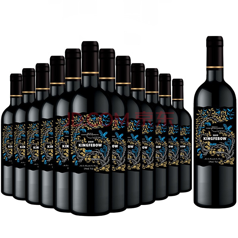法国原瓶进口 帝菲堡神树干红葡萄酒 750ml*12瓶 原品1瓶