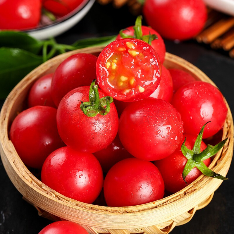 【顺丰快递】 自然搭档 千禧圣女果 5斤装 小西红柿新鲜小番茄健康轻