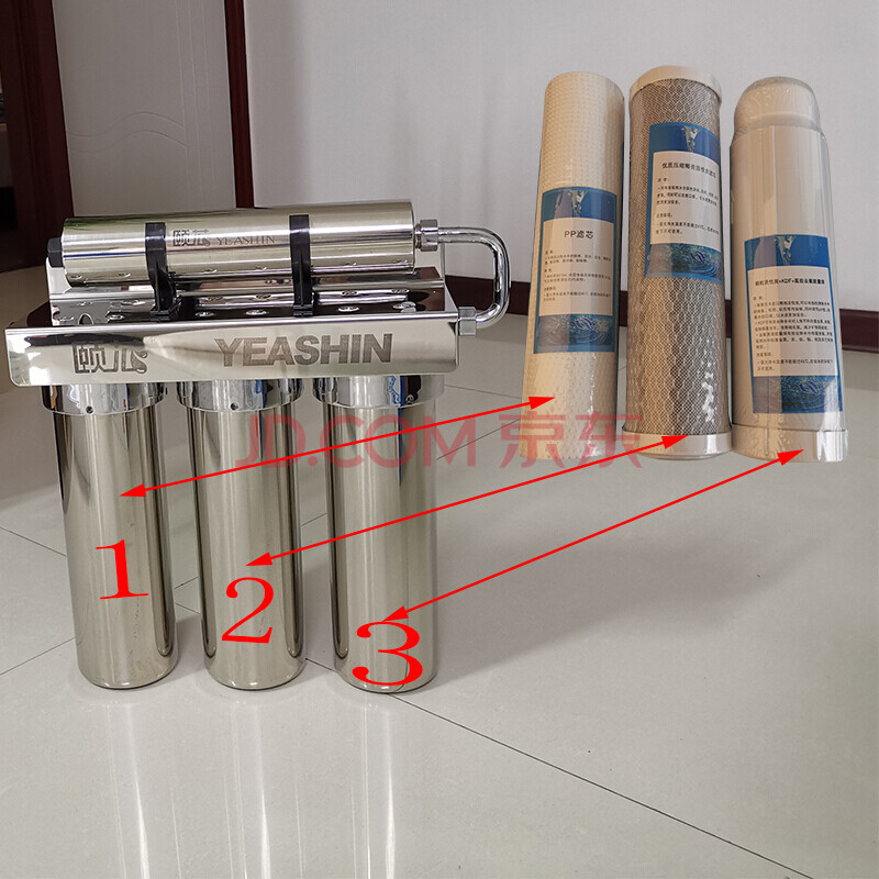 中脉颐芯净水器滤芯zmbj03型一代二代水机滤芯通用pp棉活性炭 定制