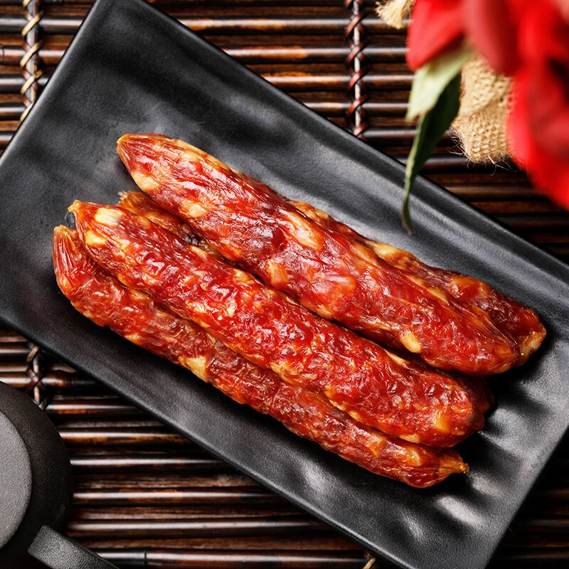 元朗荣华腊肠猪肉肠礼盒装360克 360克*5盒