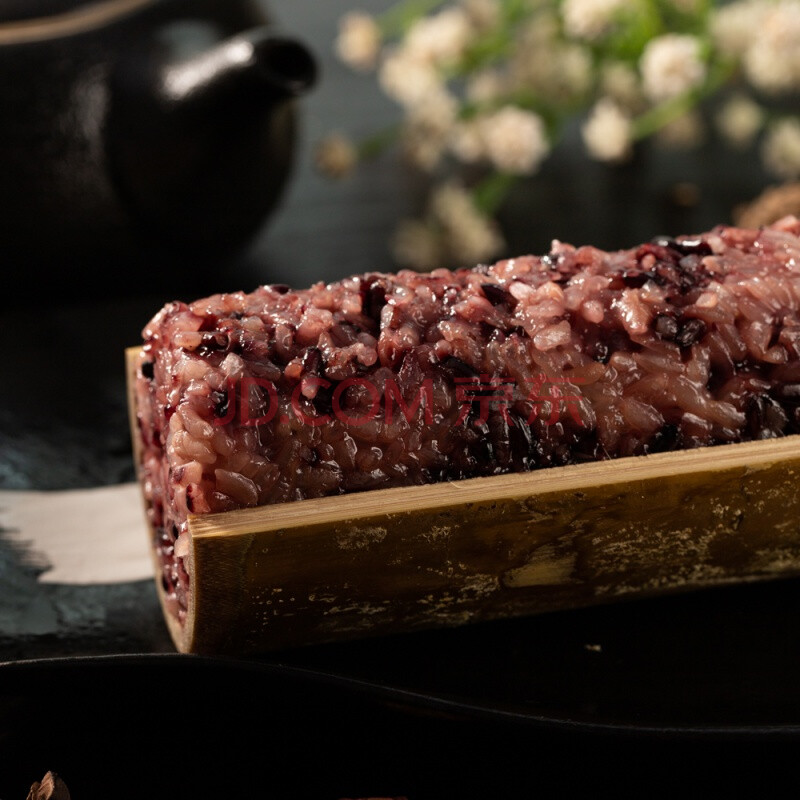 赵伯伯竹筒粽子端午节糯米甜粽子竹筒糯米饭红枣粽黑米粽120g*3 原味