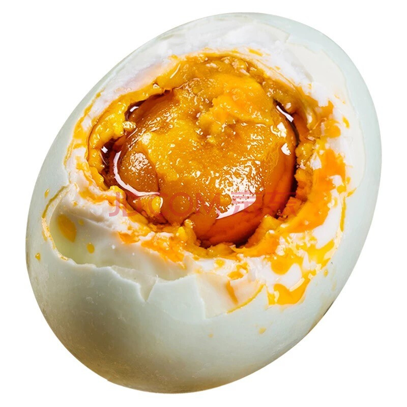 咸鸭蛋 传统泥腌鸭蛋 红心流油熟鸭蛋 真空包装熟盐蛋 20枚(每枚60g)