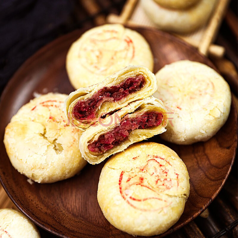 稻香村稻香村 速冻玫瑰鲜花饼 420g