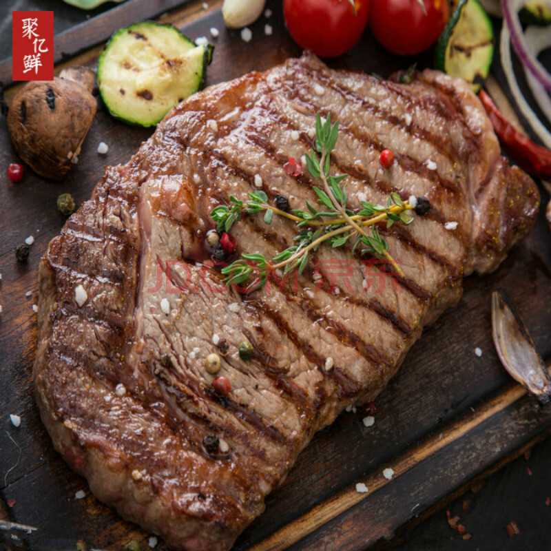 牛排套餐新鲜原切牛排西冷眼肉菲力牛排10片调理新鲜牛排手工整切