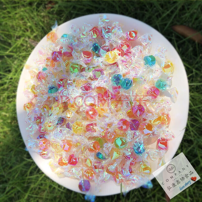 秋天的个手环手链糖果手链个包包女孩男孩闺蜜友礼物 500g彩虹千纸鹤