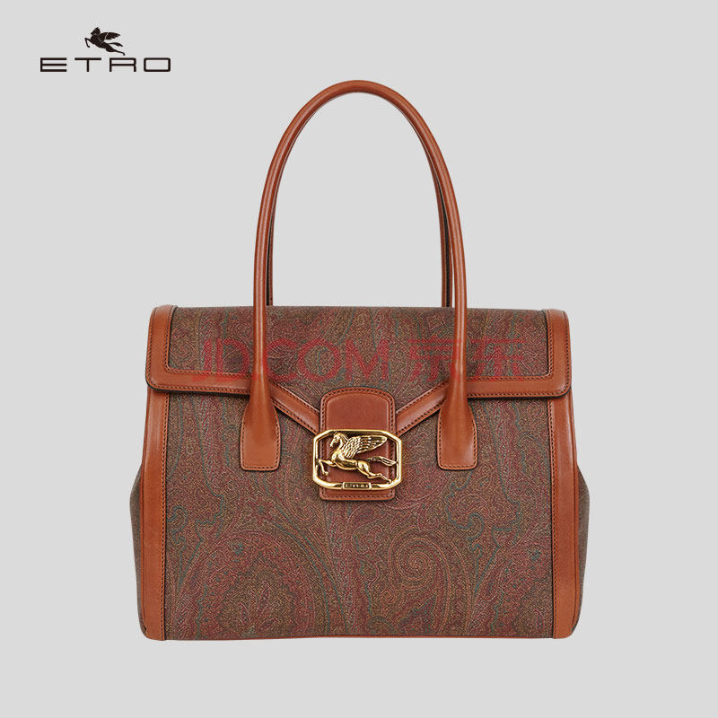etro/艾绰/2021春夏新款/女士手提包飞马手提包 棕色