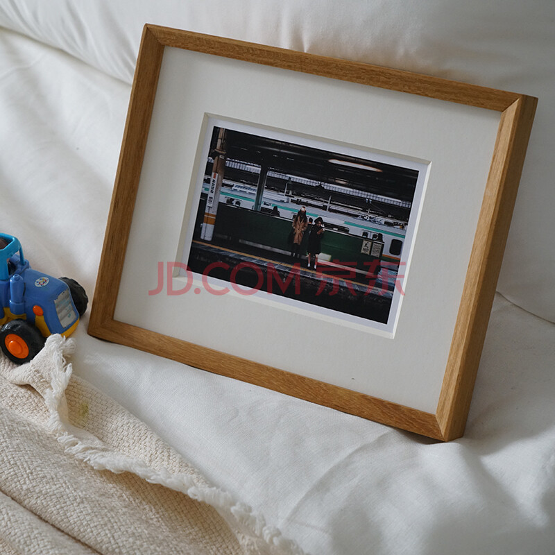 鲁大爷6寸相框摆台黑胡桃榫卯8寸画框装裱卧室客厅组合照片墙10寸实木