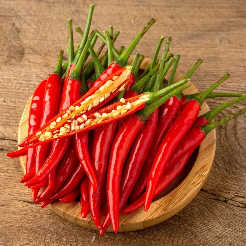 新鲜小米椒特辣5斤小米辣泡小米椒红辣椒批发朝天椒 2500g