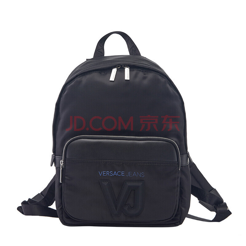 versace jeans范思哲 男士黑色尼龙双肩包e1ysbb03 70720 mag