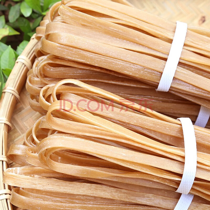 粉红薯粉干宽粉条 地道宽酸辣粉条 苕粉炖粉条 手工干粉条350g 干宽粉