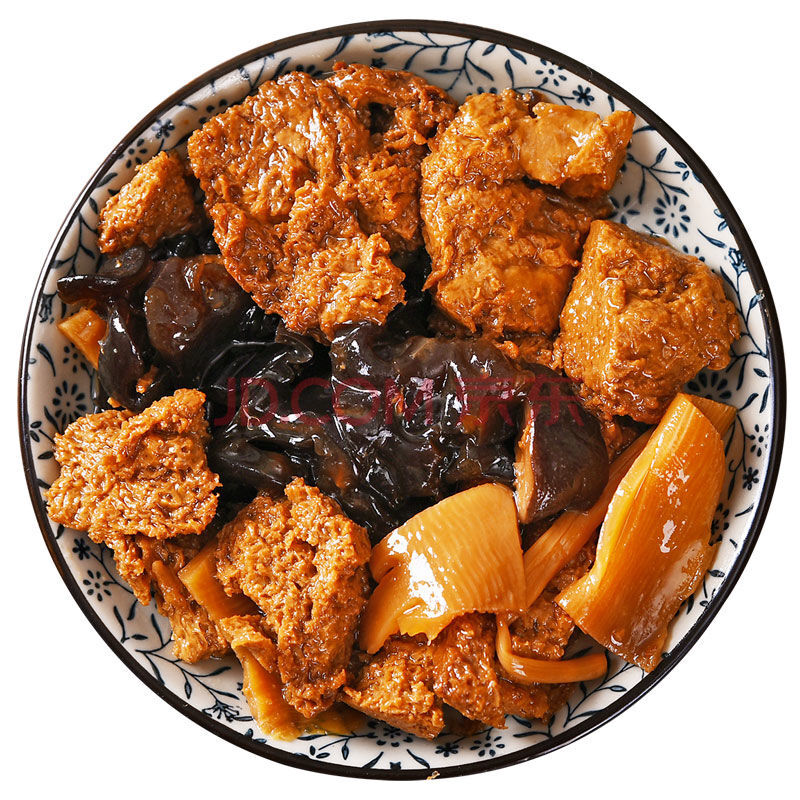 四鲜烤麸罐头 素食 烤麸罐头下饭菜 香味浓郁烤麸 开瓶即食 1罐【味道