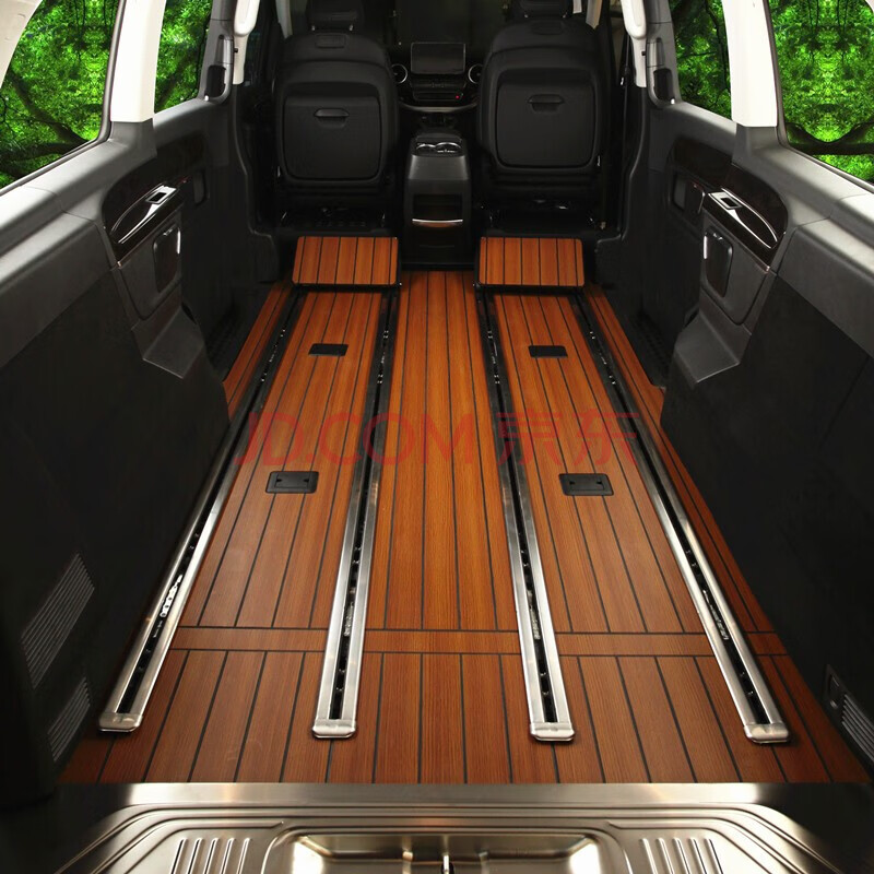 奔驰v260脚垫汽车木地板商务车地毯大众迈特威奔驰威霆v级v260l实木