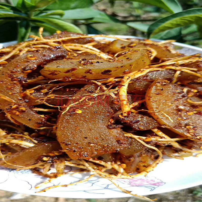 佤味菜根云南佤寨佤族自制佤味变态辣苤菜根爽口下饭菜 中瓶 佤味鸡脚