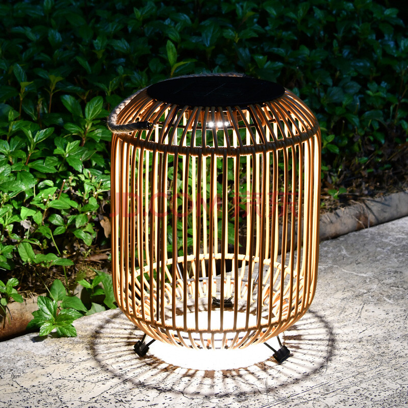 太能户外庭院氛围灯户外防水景观灯台凉亭别墅花园装饰落地灯 竖条