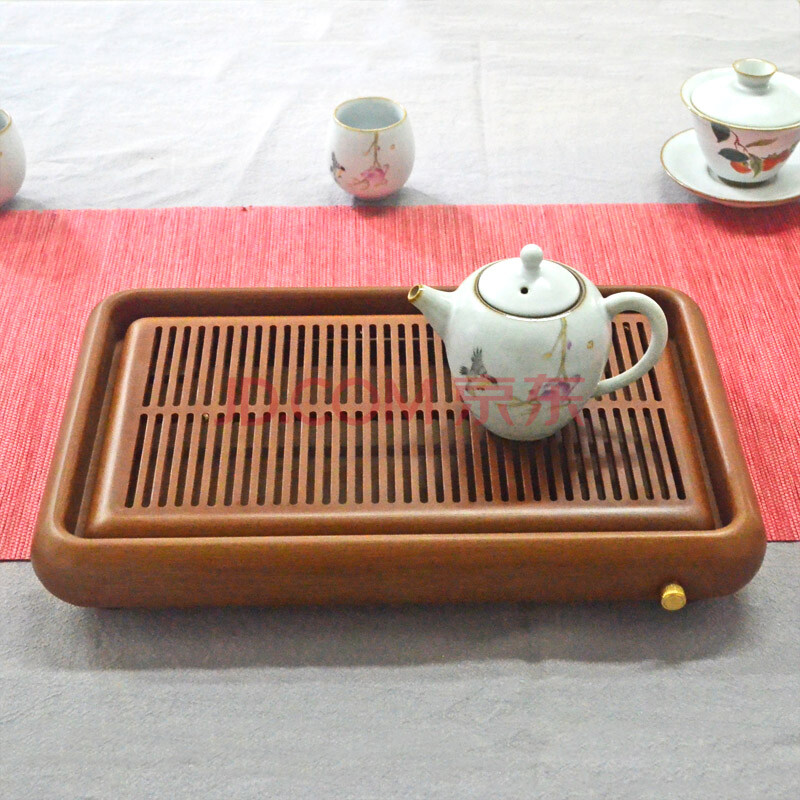 干泡台茶盘办公室迷你便携小型单人储水式电木家用功夫茶具小茶海