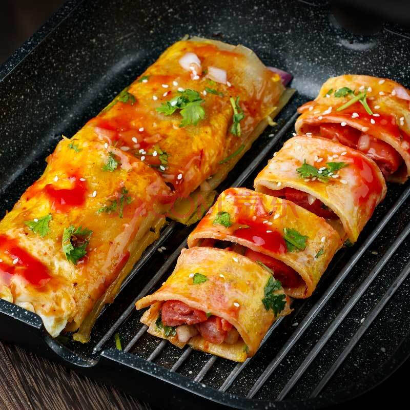 正宗东北烤冷面片面饼真空家用冷面皮家庭装专用酱料方便速食批发 烤