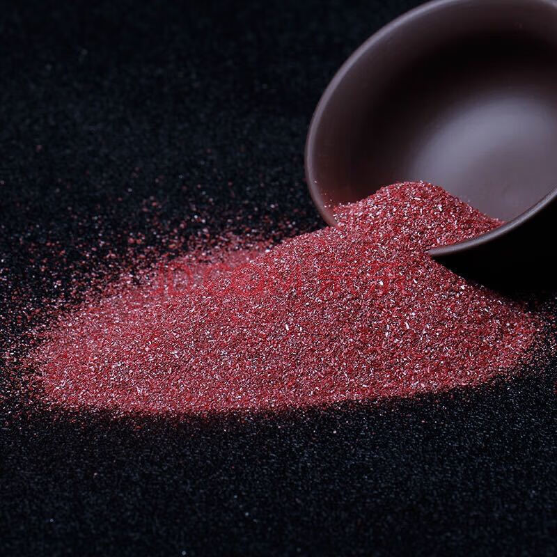 朱砂原矿原石粉朱砂块大块福袋饰神砂w 天然小颗粒50克