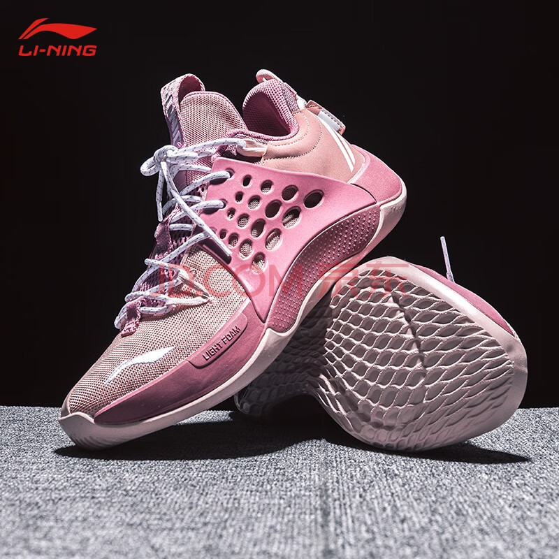 李宁音速7篮球鞋男鞋cba荣耀战靴中低帮玫瑰之城低帮专业比赛运动鞋