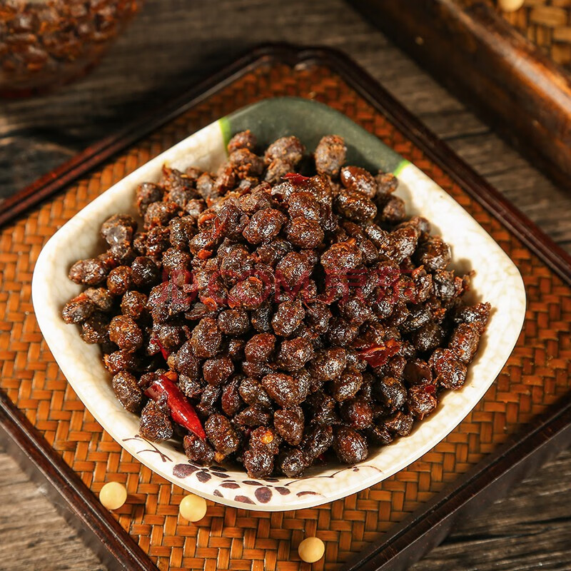 陕西特产豆豉 火锅底料下饭菜调味酱 柞水特产 200g