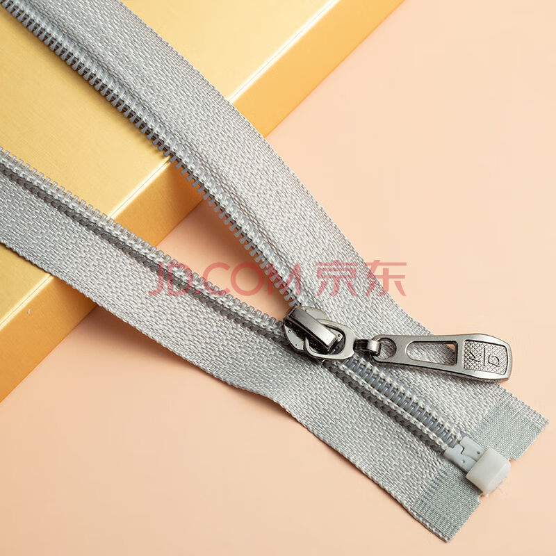 7号尼龙开尾拉链女上衣校服运动外套羽绒服拉链衣服拉锁配件70cm浅