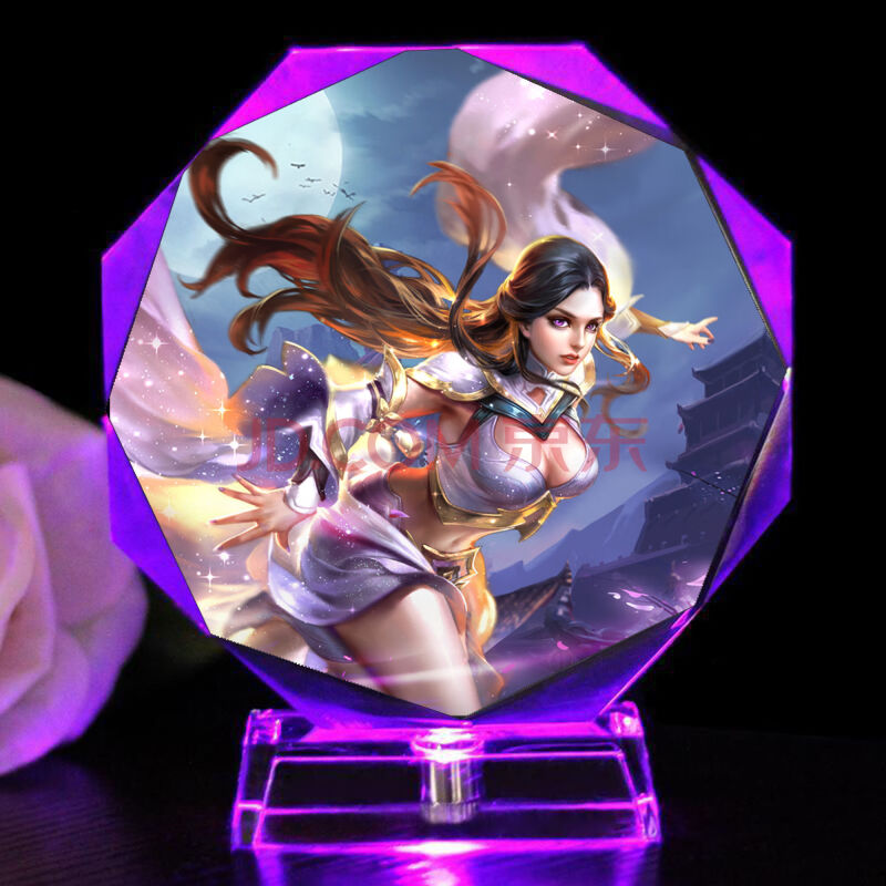 手办摆件创意生日礼物男生闺蜜圣诞节送同学女朋友禄协 紫霞仙子-露娜