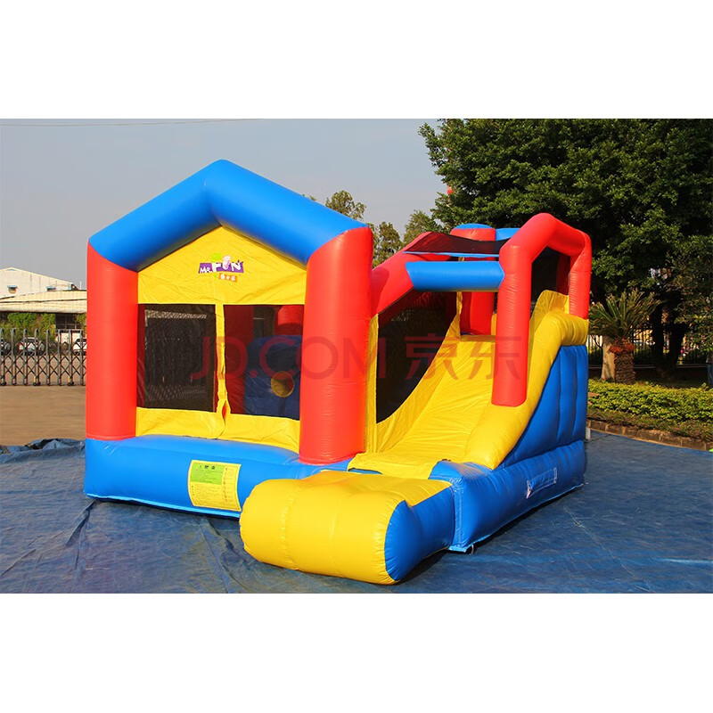 充气蹦蹦床室内小型儿童气垫玩具池 大型充气城堡家用充气蹦床 5709