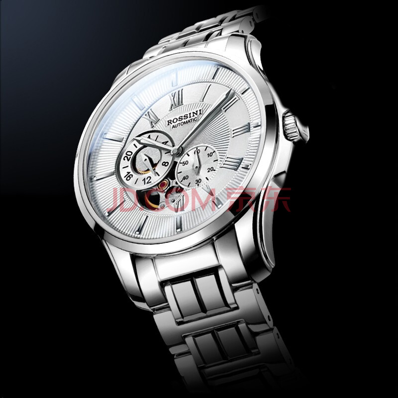 罗西尼 手表男【专柜款】全自动机械手表 瑞士风格男士腕表品牌国表